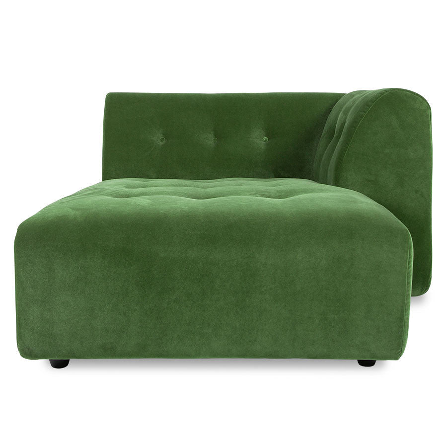 HKliving Couch VINT modular Royalsamt grün - Sir Henrys
