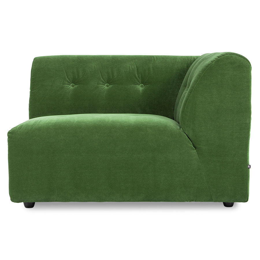 HKliving Couch VINT modular Royalsamt grün - Sir Henrys
