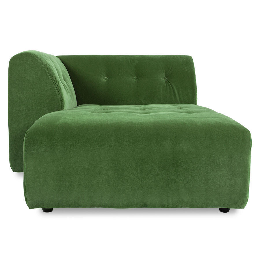 HKliving Couch VINT modular Royalsamt grün - Sir Henrys
