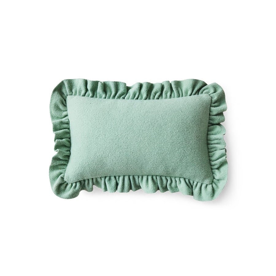 HKliving Kissen MINT Fell | 60x40x5cm - Sir Henrys