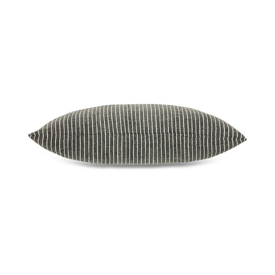 HKliving Kissen MONOCHROME STRIPE anthrazit | 70x40cm - Sir Henrys