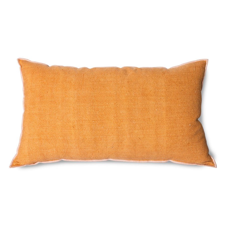 HKliving Kissen SPICY GINGER orange/rosa | 60x5x35cm - Sir Henrys