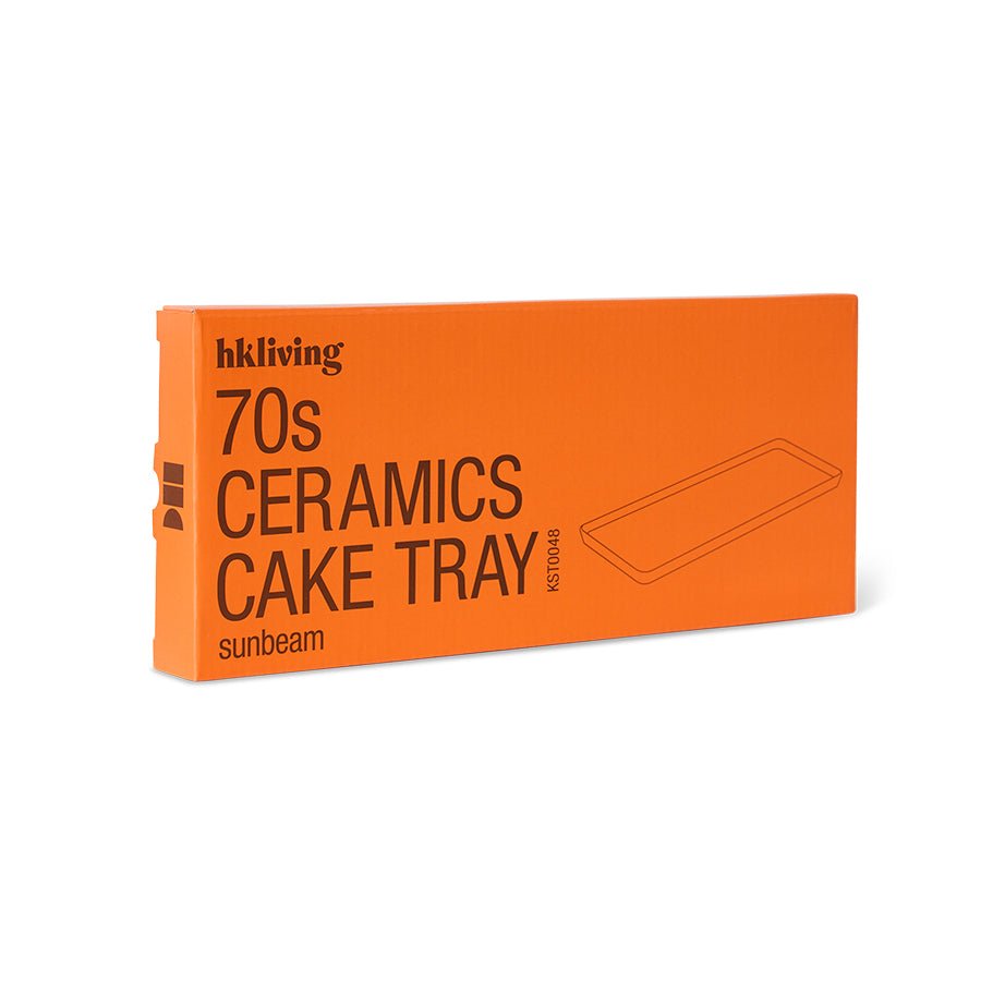 HKliving Kuchenplatte SUNBEAM 70's bunt | 31,5x13,5x2cm - Sir Henrys