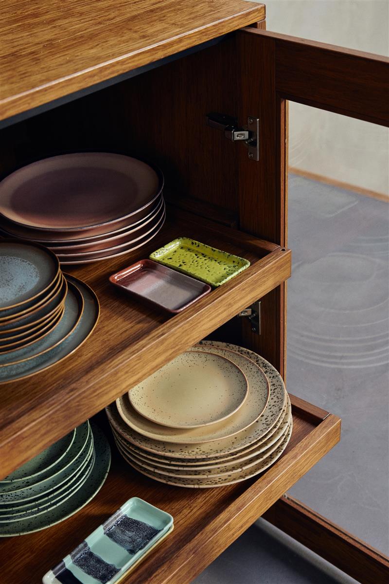 HKliving Schale BLOOM 70s Ceramics bunt | 7,7x13,6x2cm - Sir Henrys
