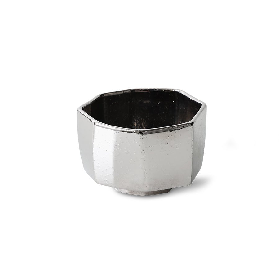 HKliving Schale CHROME S chrome silber | 10,5x10x7,2cm - Sir Henrys