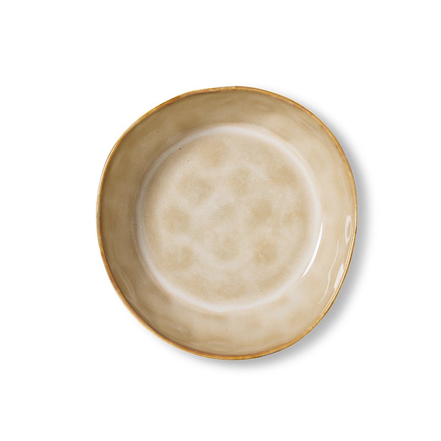 HKliving Schale Pasta Bowls PATINA 70s Ceramics bunt 2er Set | Ø18,7x5,2cm - Sir Henrys