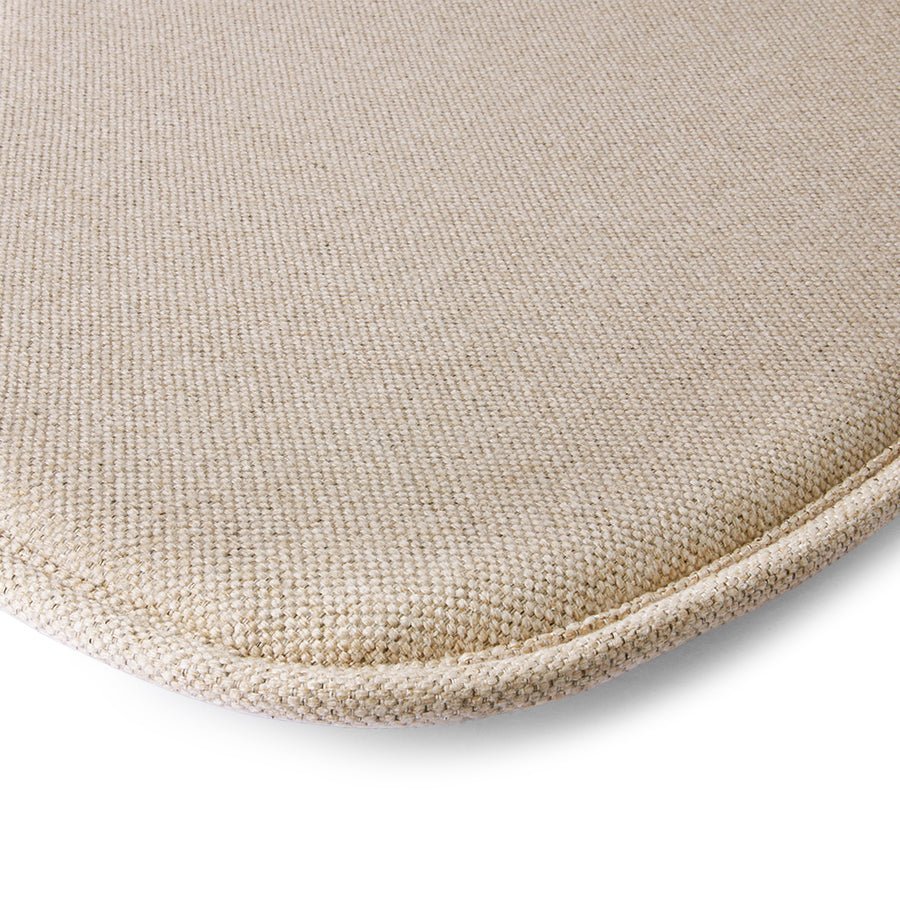 HKliving Sitzkissen WIRE ARMCHAIR Comfort kit sand | 39x46x1,5cm - Sir Henrys