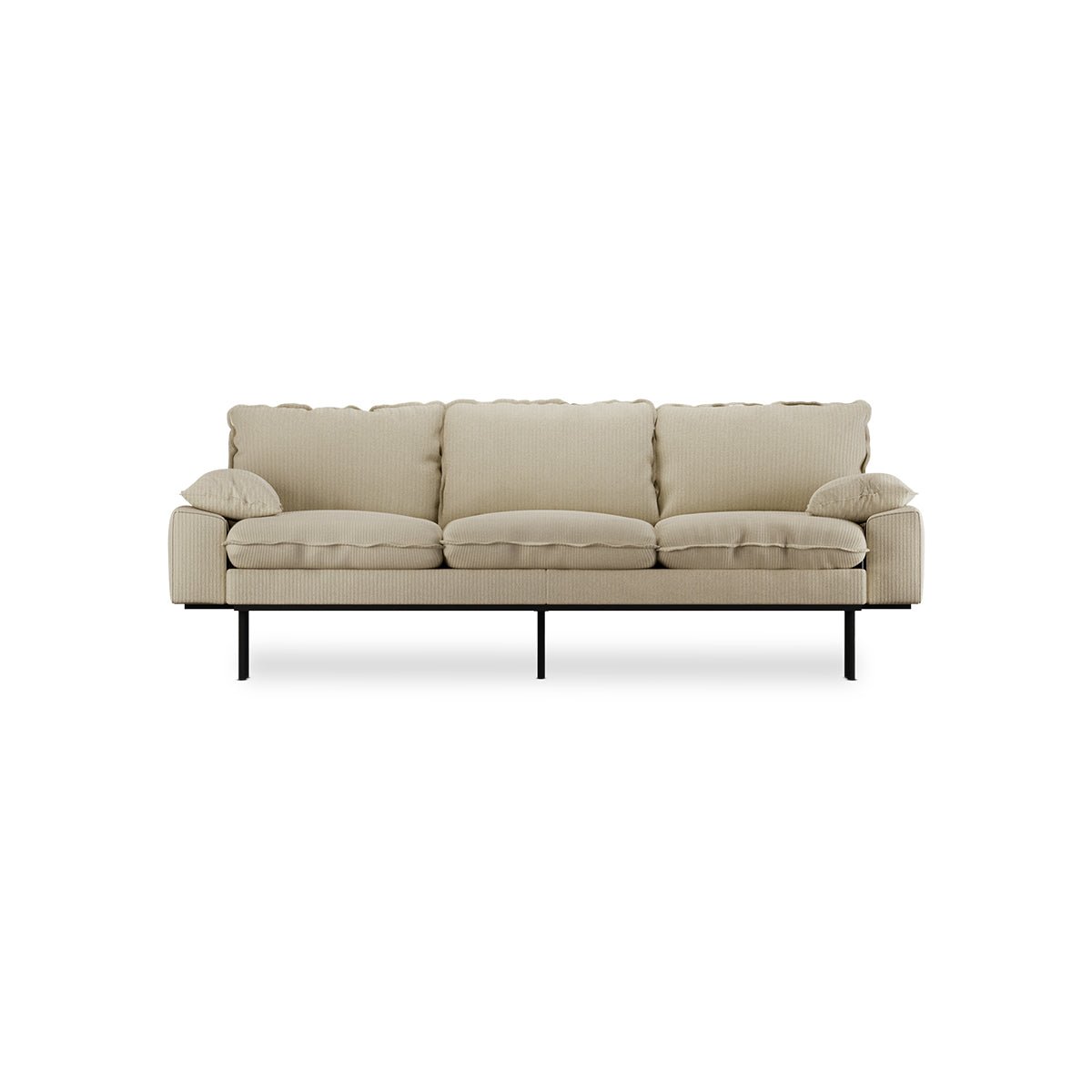 HKliving Sofa RETRO 3-Sitzer | 225cm - Sir Henrys