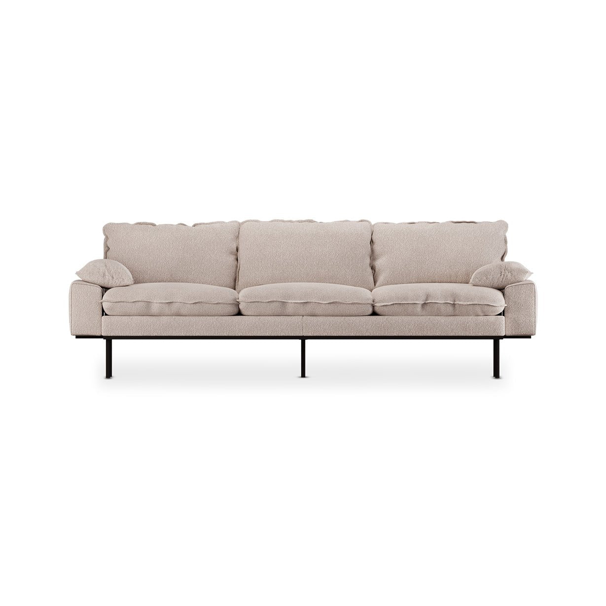 HKliving Sofa RETRO 4-Sitzer 245cm verschiedene Farben - Sir Henrys