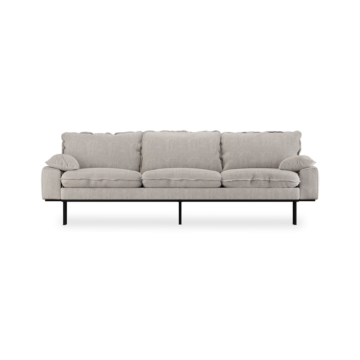 HKliving Sofa RETRO 4-Sitzer 245cm verschiedene Farben - Sir Henrys