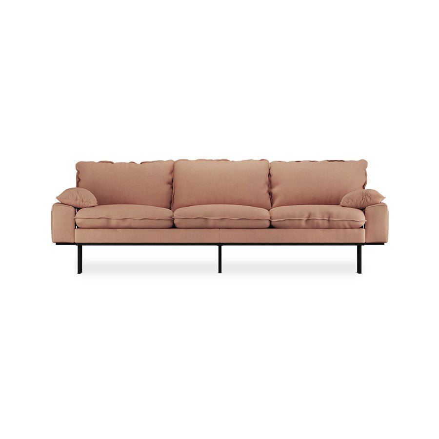HKliving Sofa RETRO 4-Sitzer 245cm verschiedene Farben - Sir Henrys