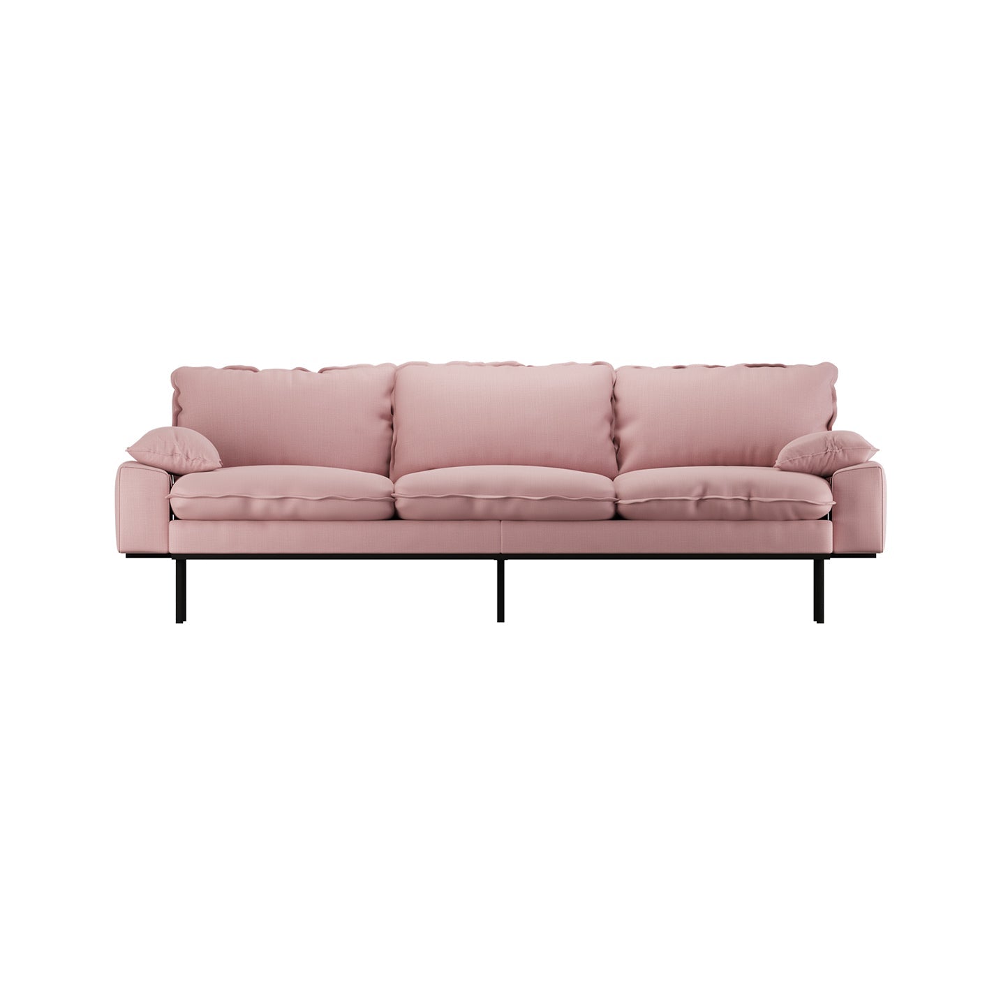 HKliving Sofa RETRO 4-Sitzer 245cm verschiedene Farben - Sir Henrys