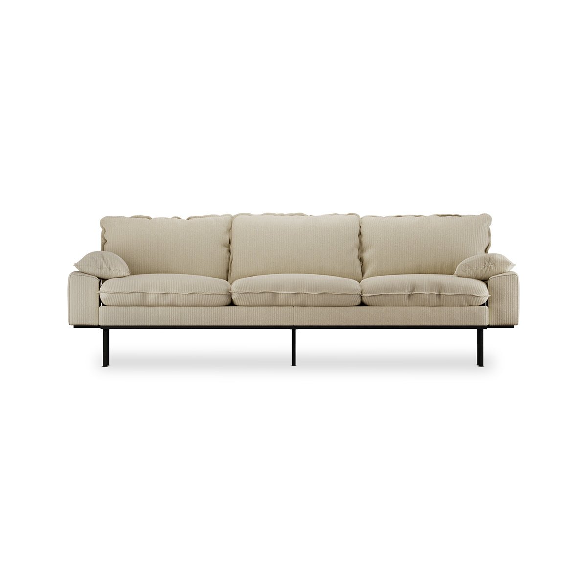 HKliving Sofa RETRO 4-Sitzer 245cm verschiedene Farben - Sir Henrys