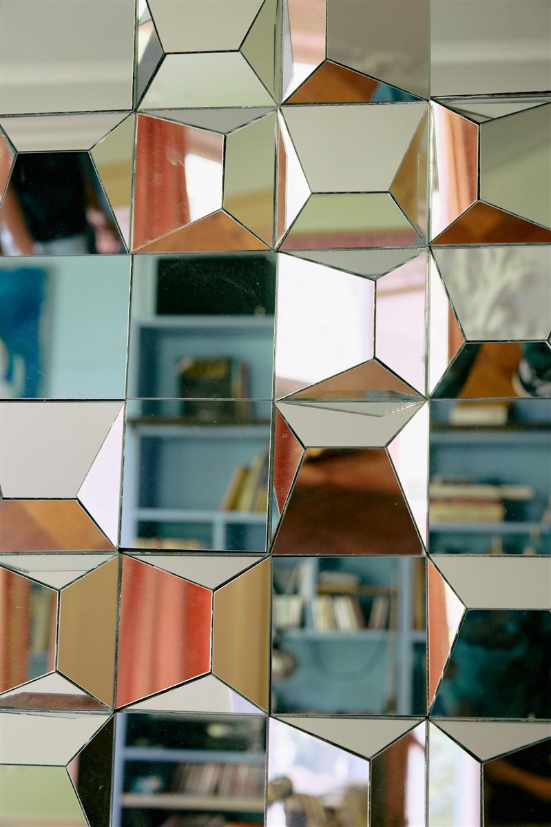 HKliving Spiegel Kunstwerk RELIEF MIRROR | 60x85x5cm - Sir Henrys