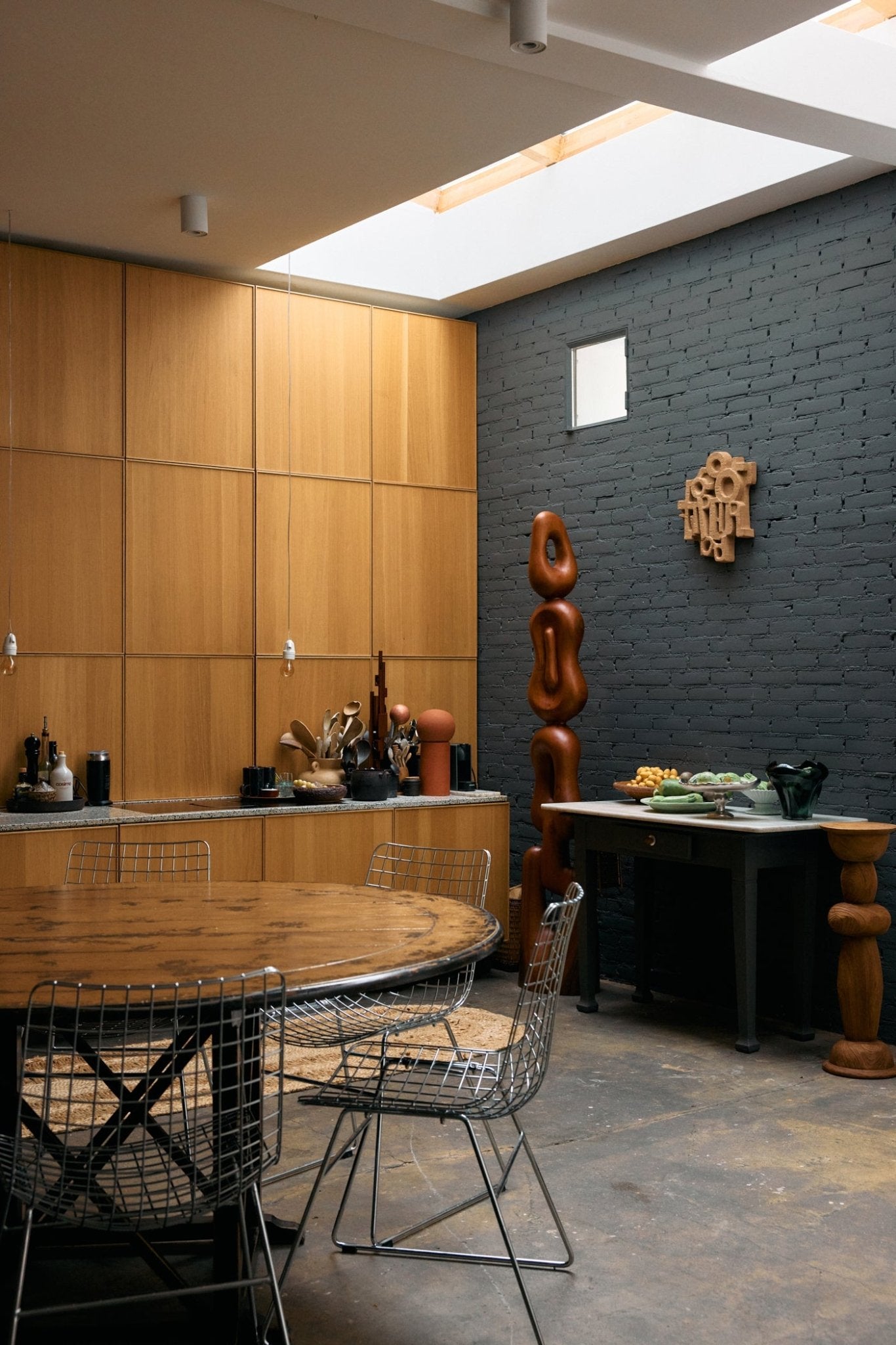 HKliving Stuhl WIRE CHAIR SILVER chrome silber | 47x54x86cm - Sir Henrys