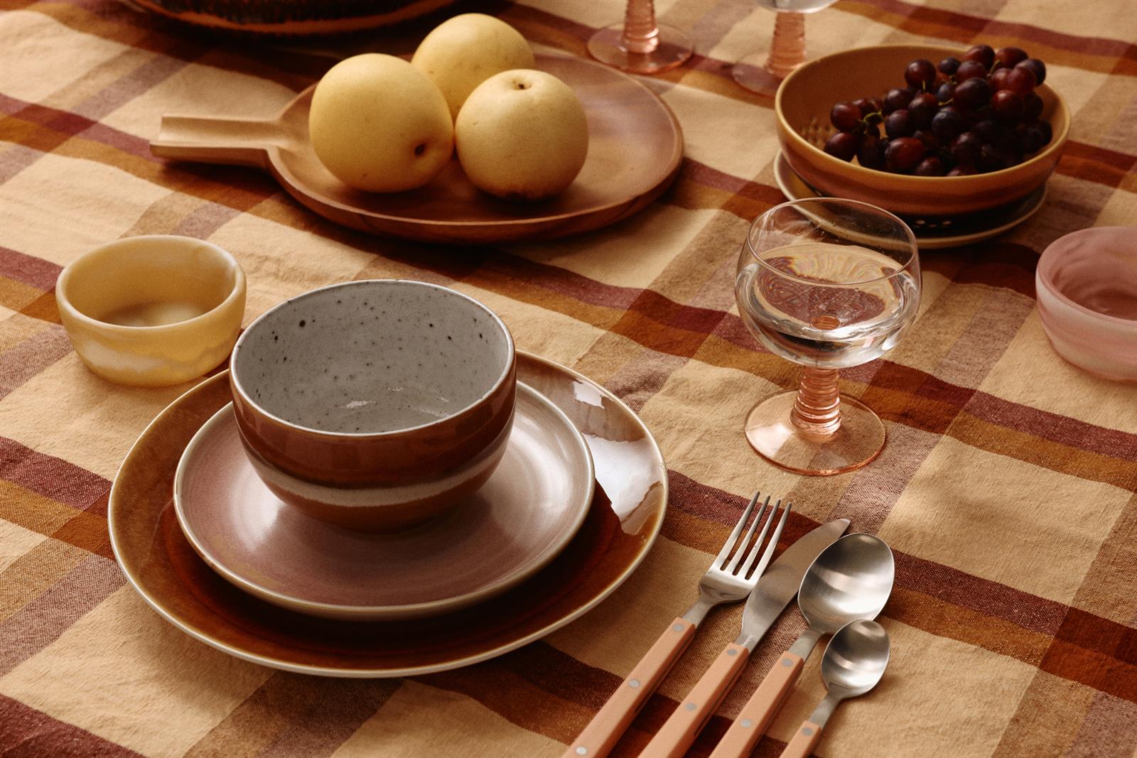 HKliving Teller Kuchenteller RUSTIC PINK Chef Ceramics rosa | Ø20x2,8cm - Sir Henrys