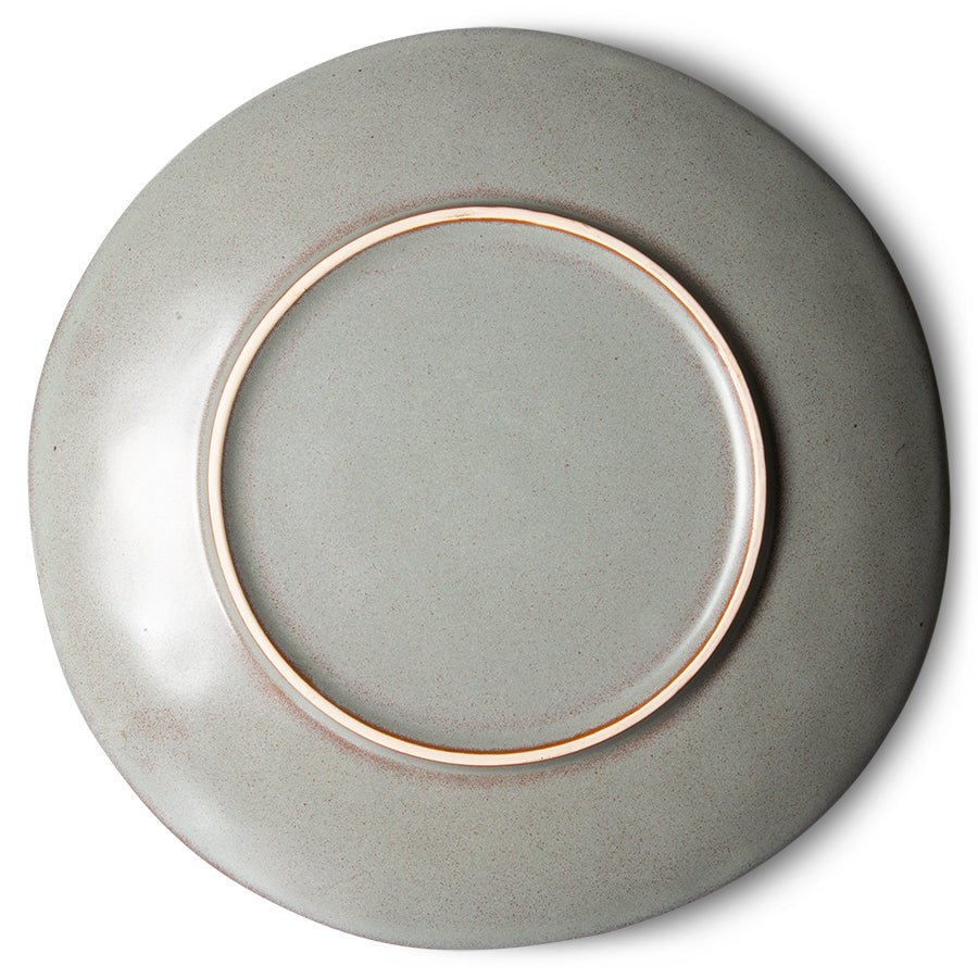 HKliving Teller MINERAL 70s Ceramics bunt 2er Set | Ø27,5x2cm - Sir Henrys