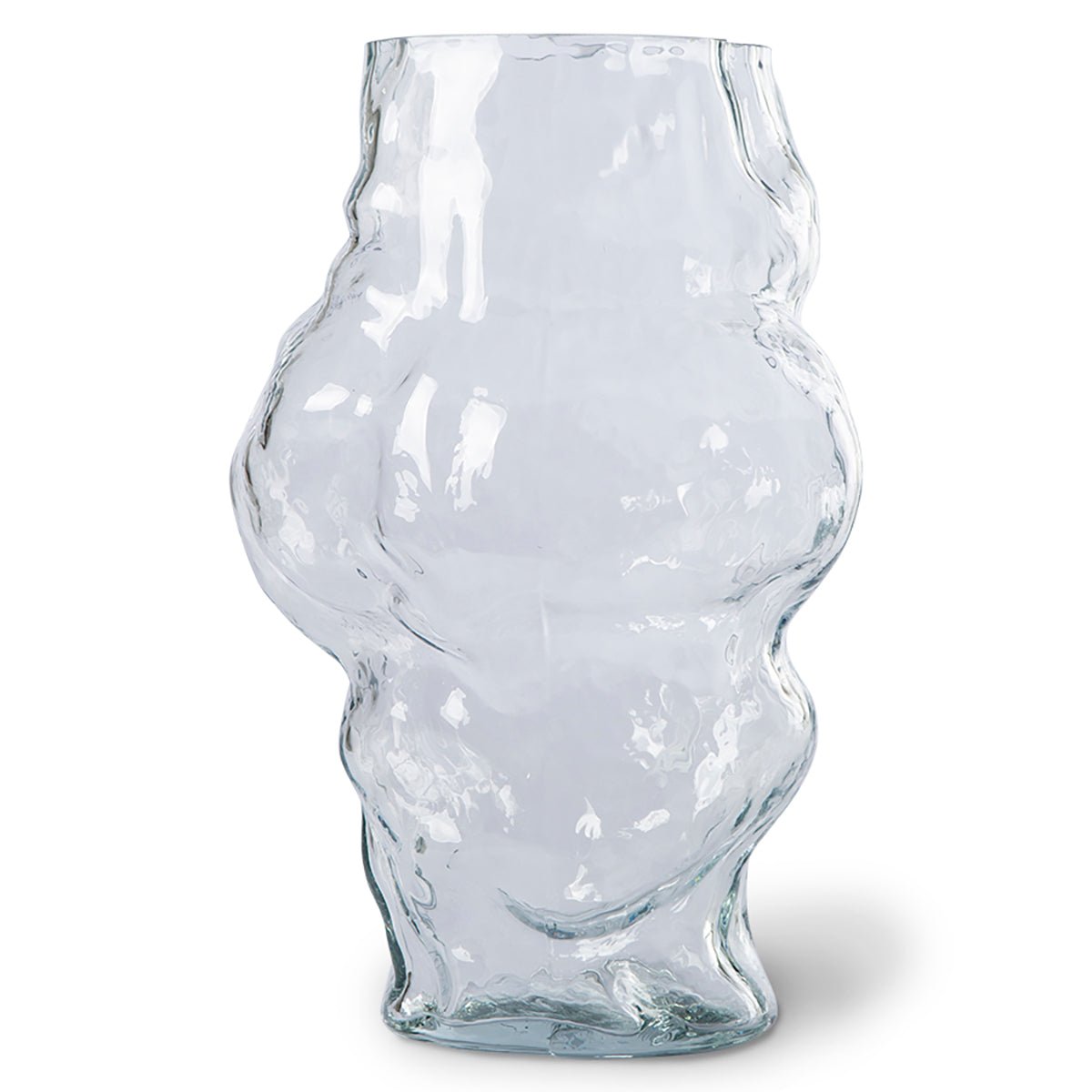 HKliving Vase CLOUD HIGH Glas klar | 23x20x36cm - Sir Henrys