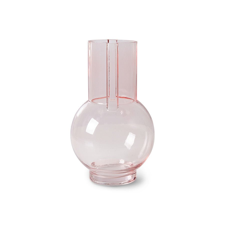HKliving Vase SUNDAE PINK pink rosa | Ø10x23cm - Sir Henrys