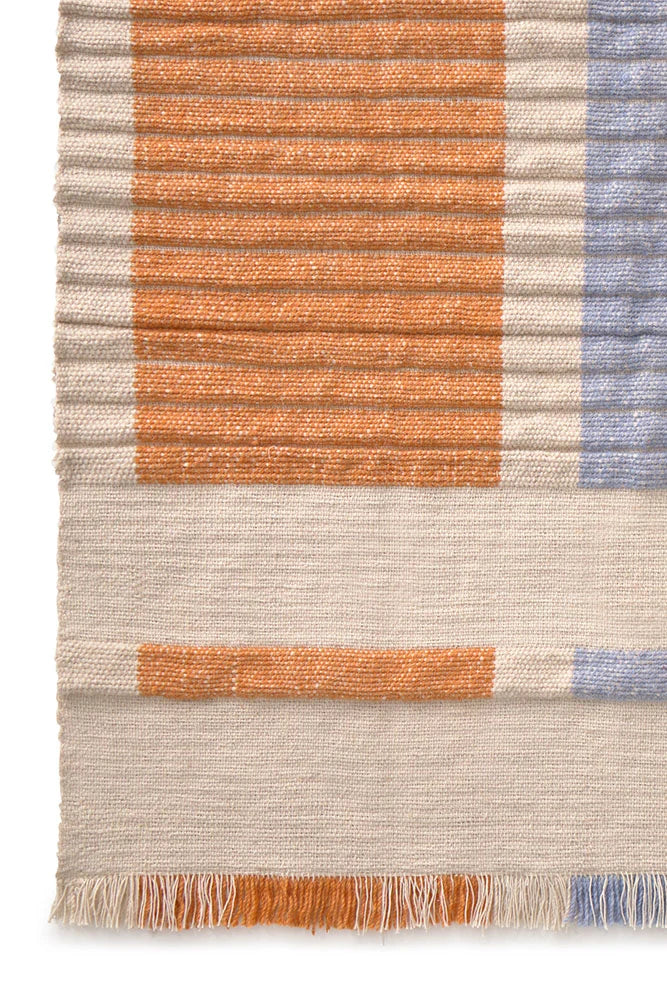 Lorena Canals Handwebteppich Columns Multi Color | 200x140cm
