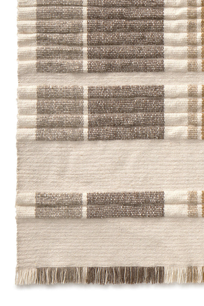 Lorena Canals Handwebteppich Columns Natural | 200x140cm