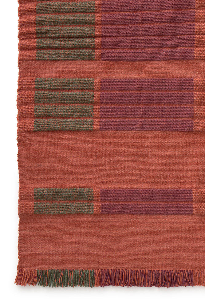 Lorena Canals Handwebteppich Columns Sienna | 240x170cm