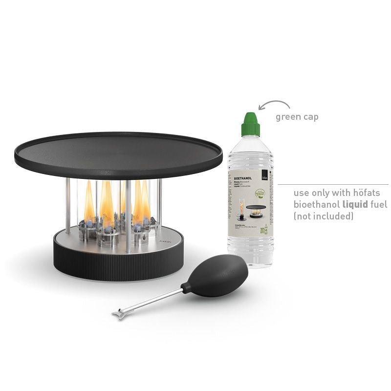 Höfats Tischgrill CIRCLE 35 für Bioethanol | Ø35cm - Sir Henrys