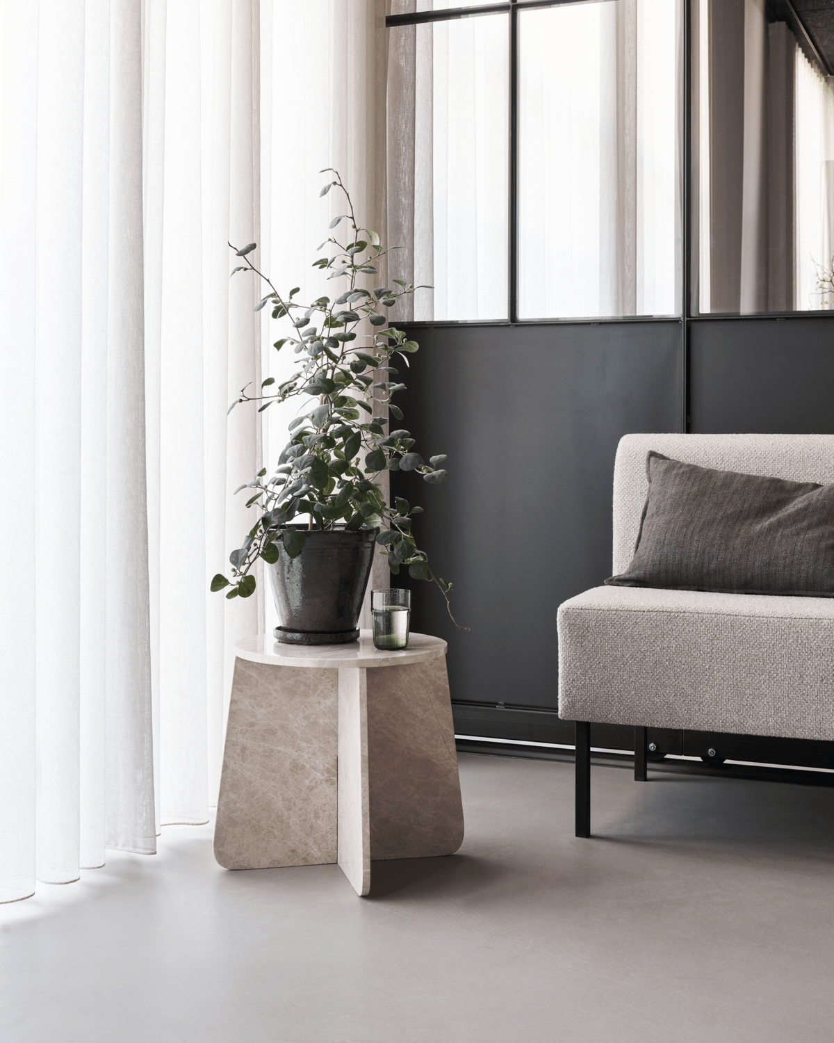 House Doctor Beistelltisch MARB beige - Sir Henrys