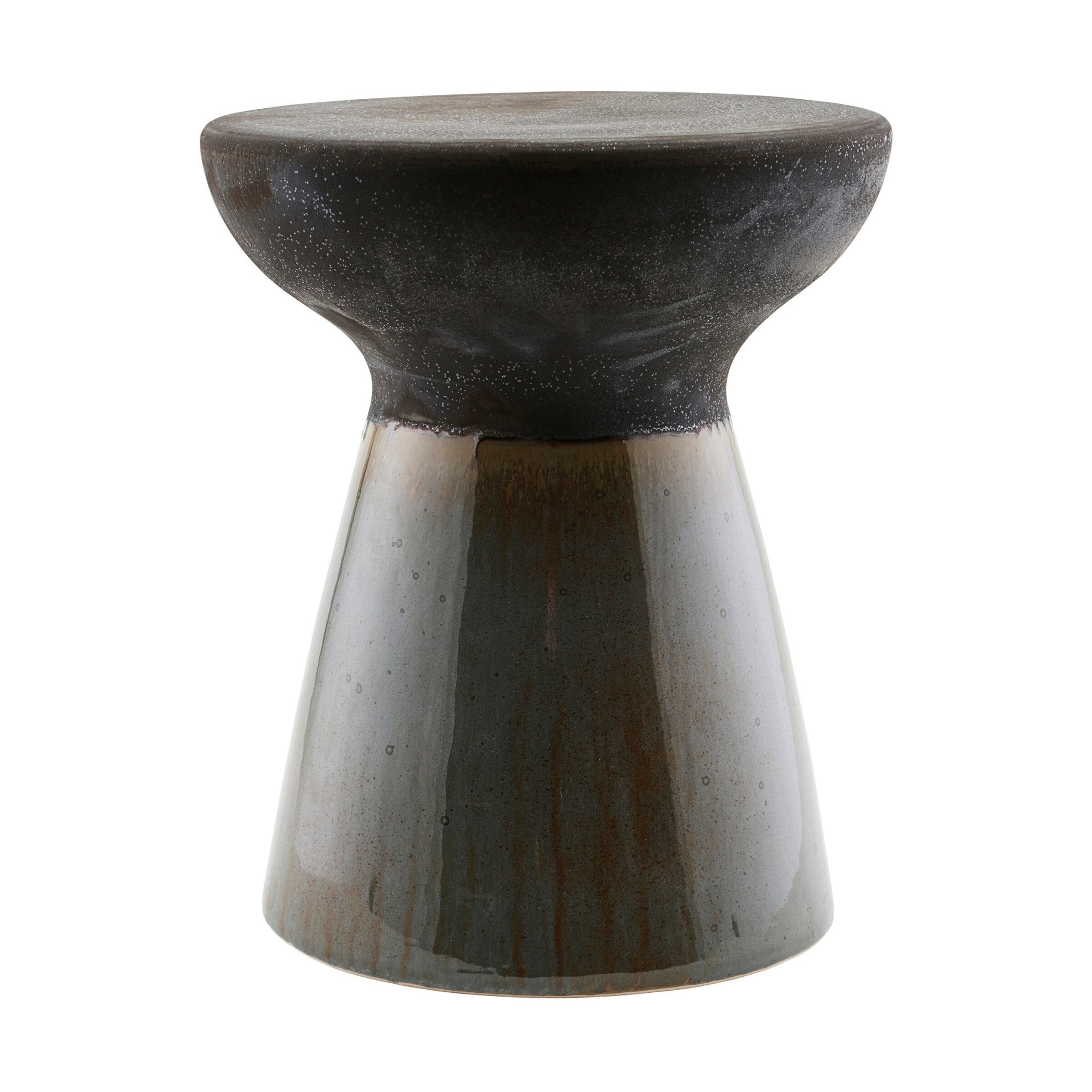 House Doctor Hocker PABLO grün/braun - Sir Henrys
