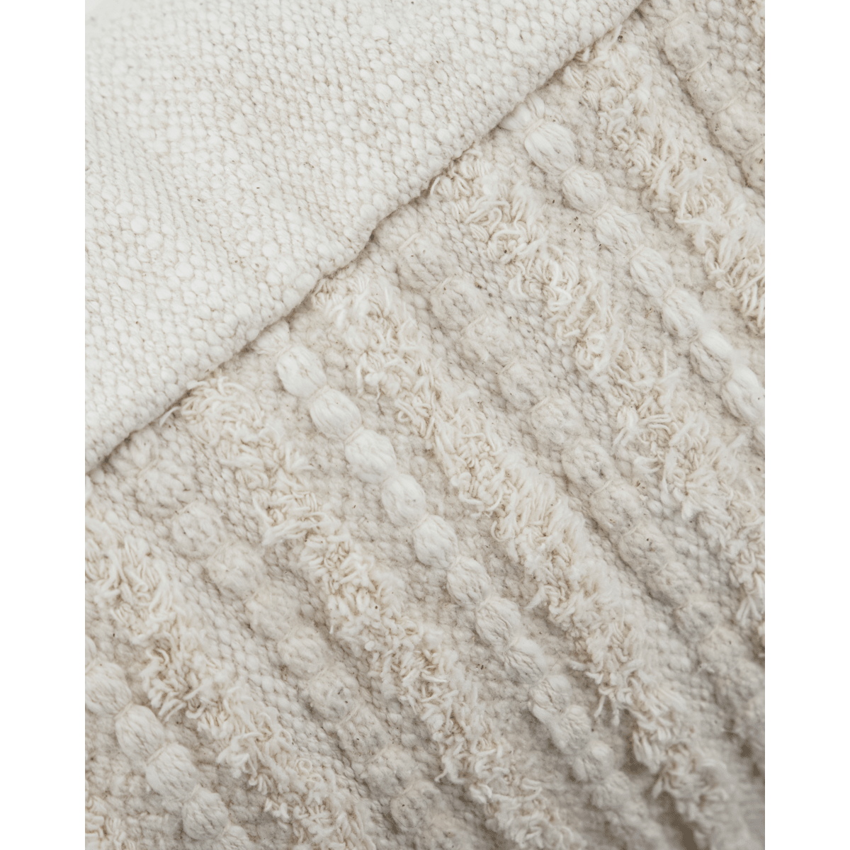 House Doctor Kissen CHIL offwhite creme | 50x50cm - Sir Henrys