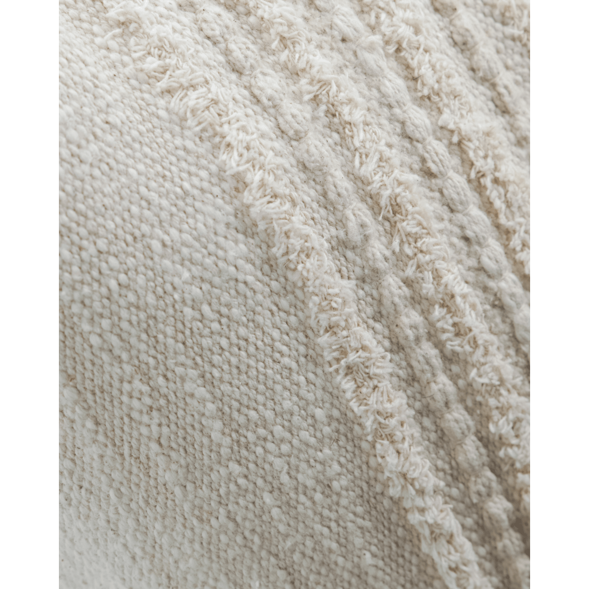 House Doctor Kissen CHIL offwhite creme | 80x40cm - Sir Henrys