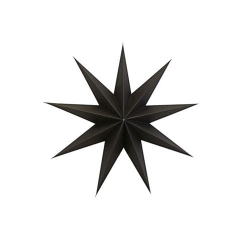 House Doctor Papierstern STAR S 9 Punkt braun