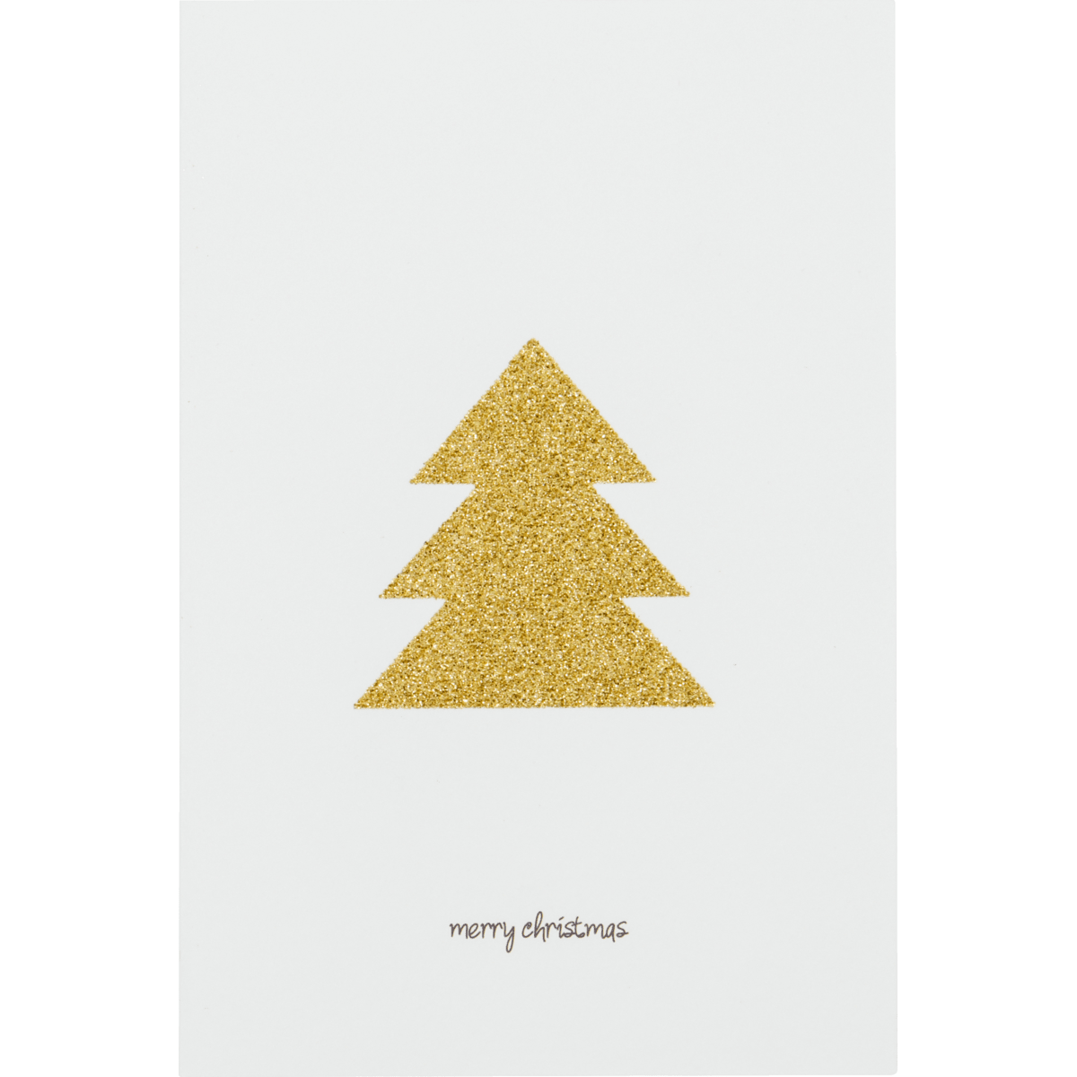 House Doctor Postkarte GLITTER weiß,gold 6er Set | 16,5x11,5cm - Sir Henrys