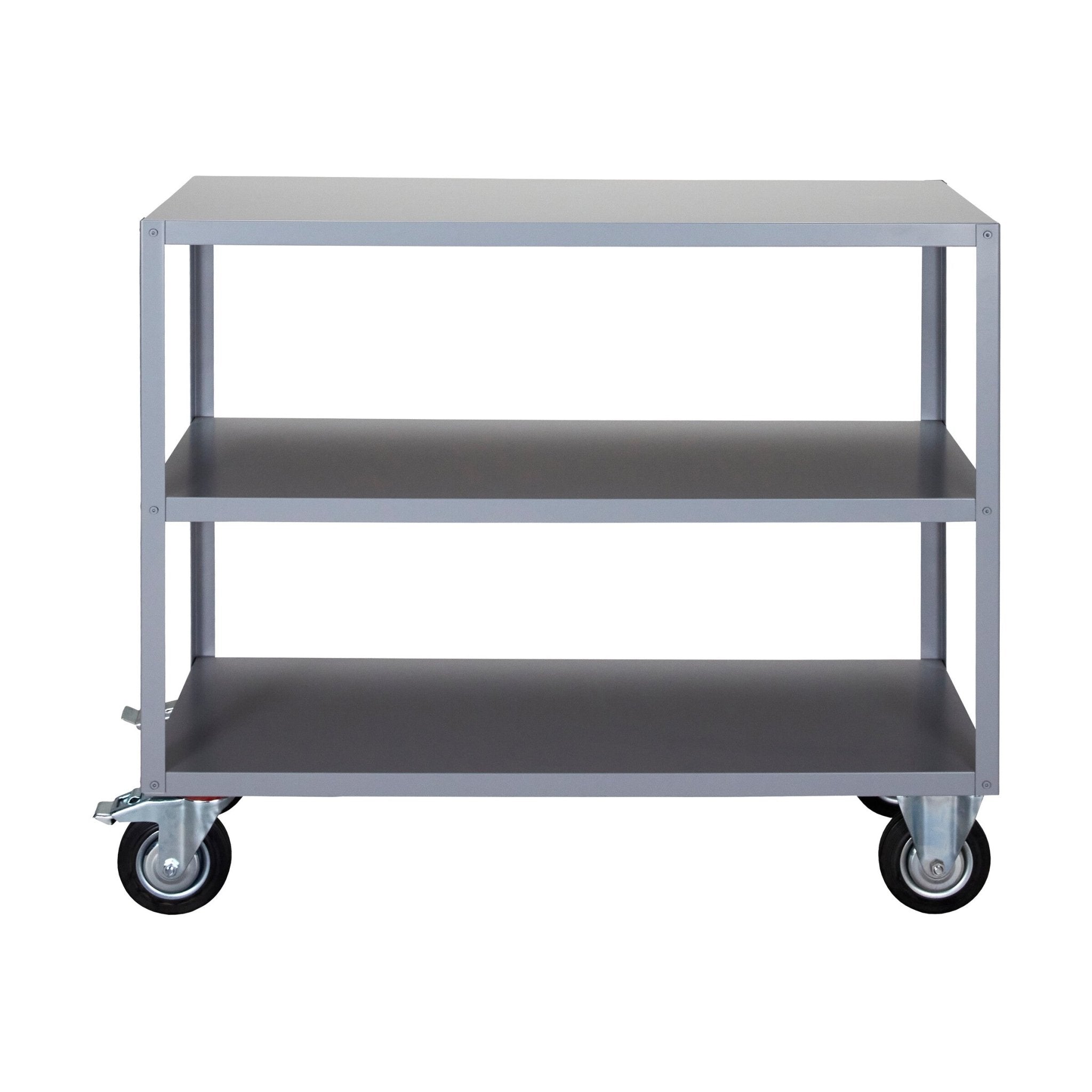 House Doctor Regal mit 4 Rollen HDTROLLEY Stahl grau | 120x101cm - Sir Henrys