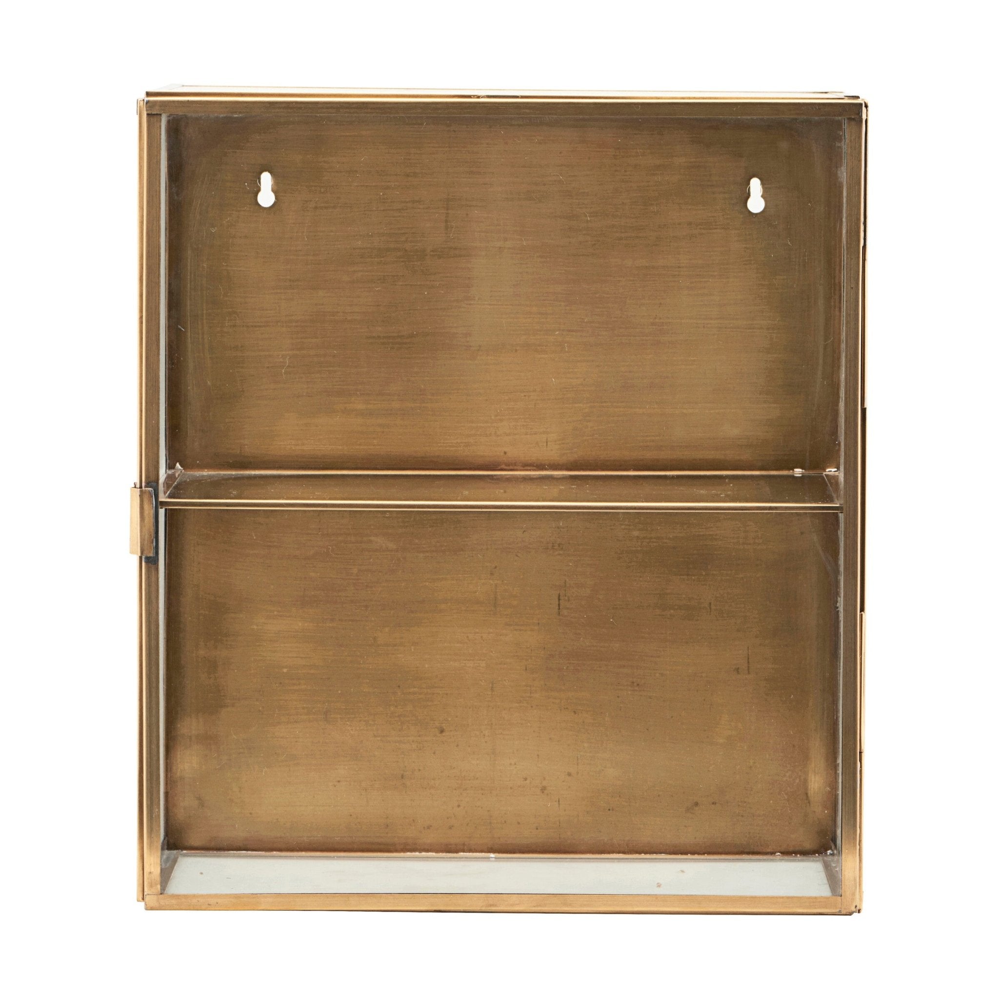 House Doctor Schrank GLASS messing | 35x40x15cm - Sir Henrys