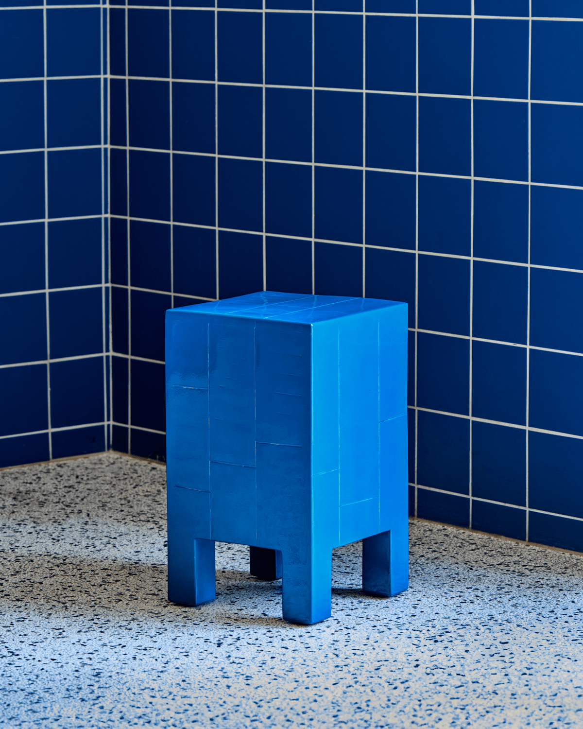 House Doctor Sideboard BRICK blau | 30x30x50,5cm - Sir Henrys