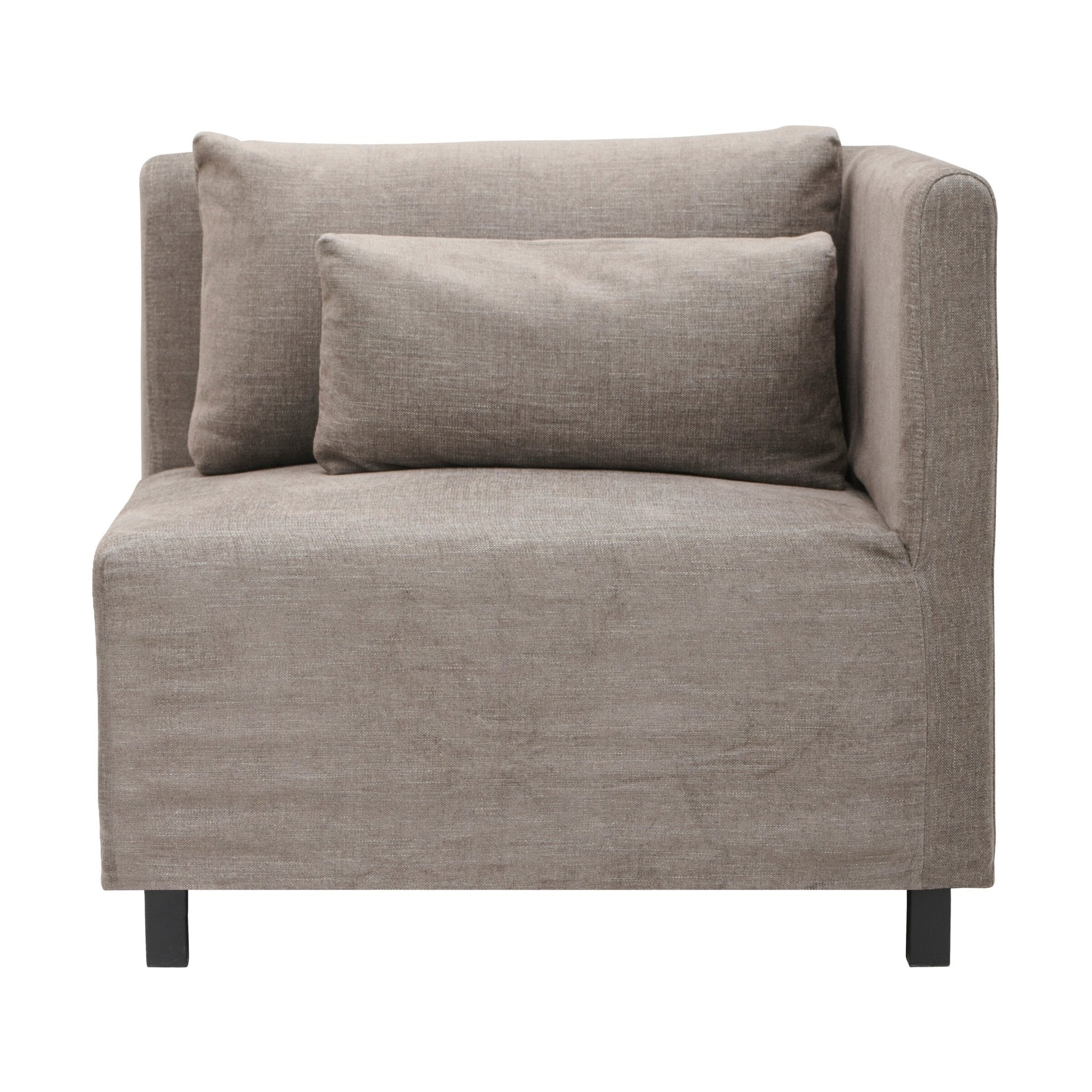 House Doctor Sofa Eckteil HAZEL NIGHT grau/braun - Sir Henrys