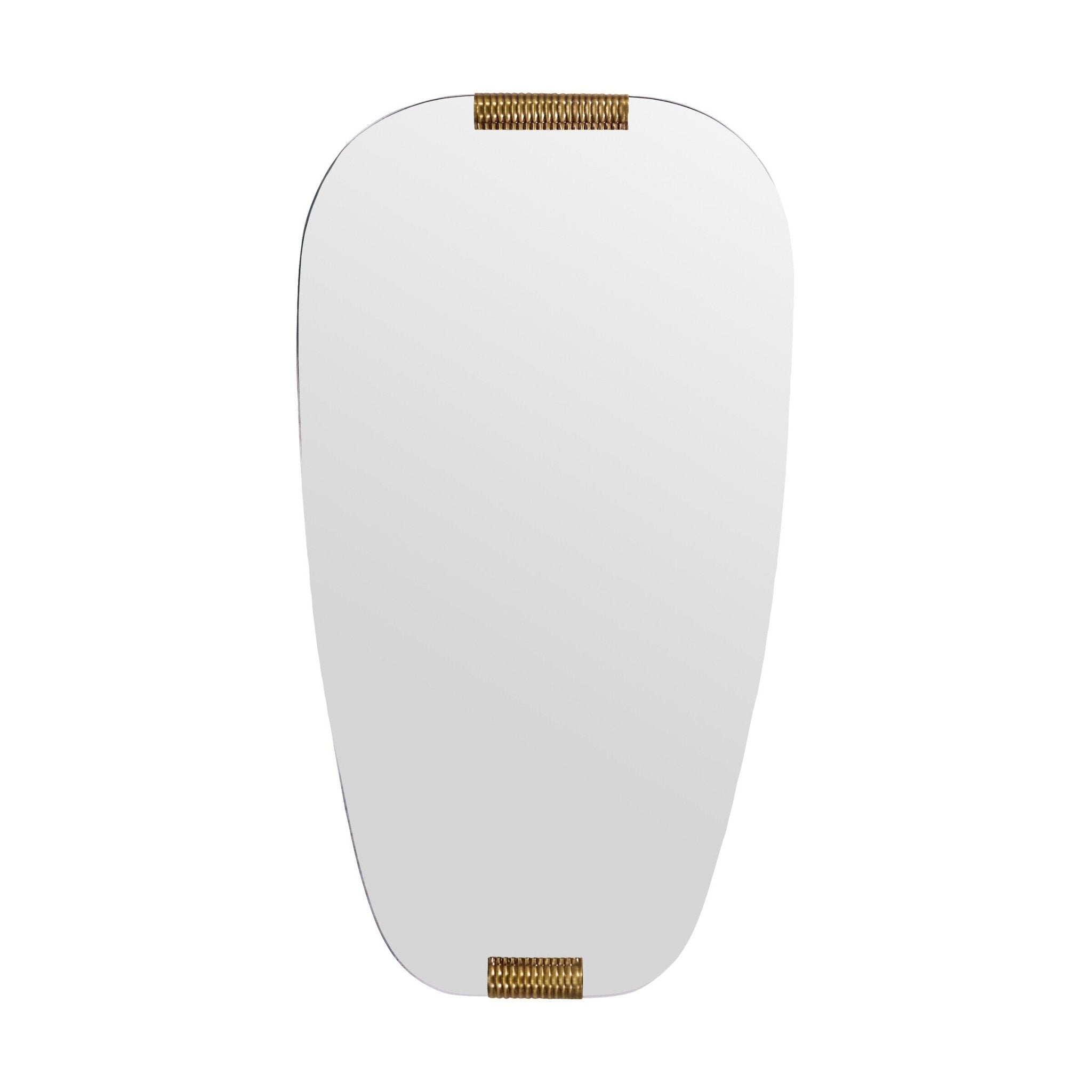 House Doctor Spiegel CLIPS goldfarben | 32x58cm - Sir Henrys