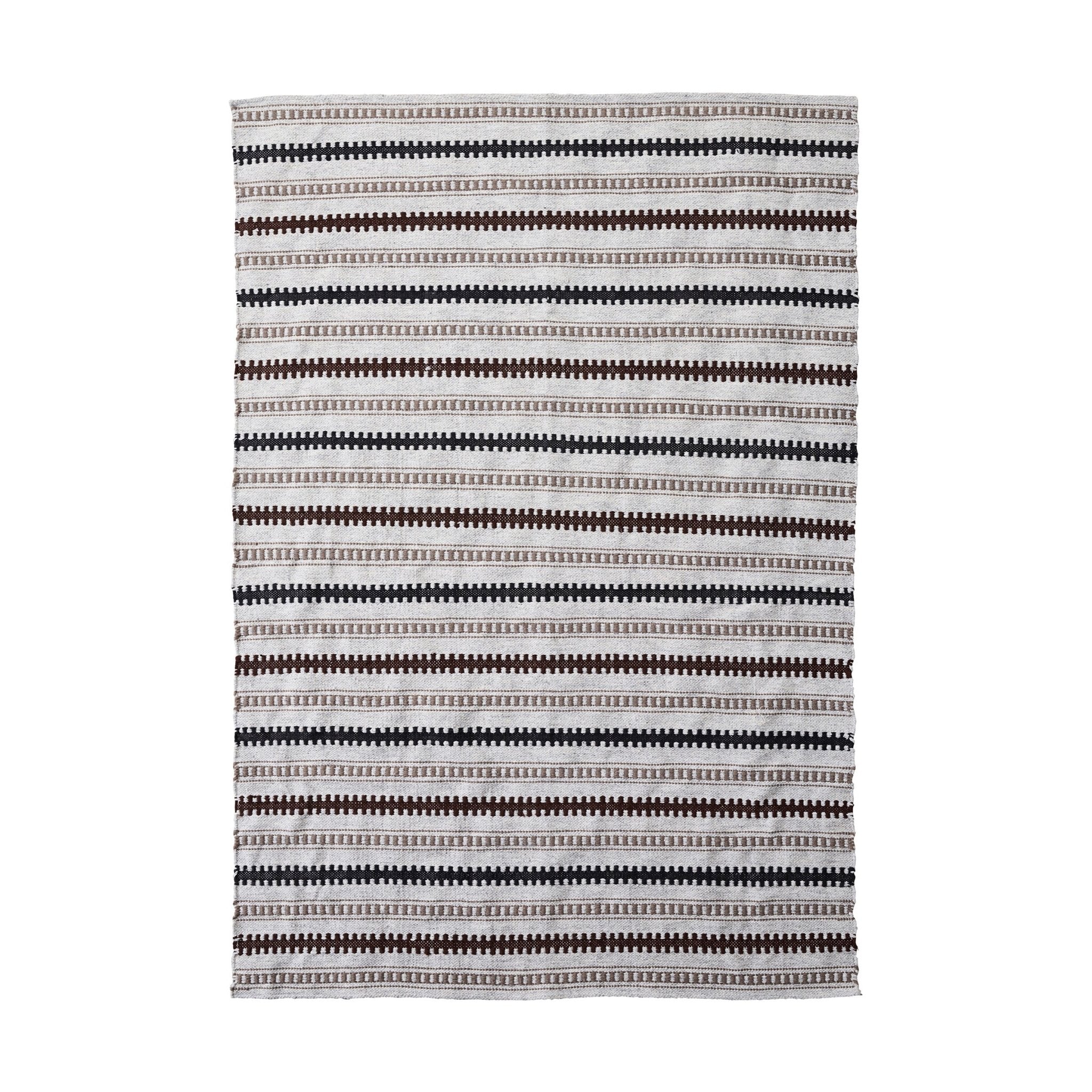 House Doctor Teppich TERRA 200x140cm hellgrau - Sir Henrys
