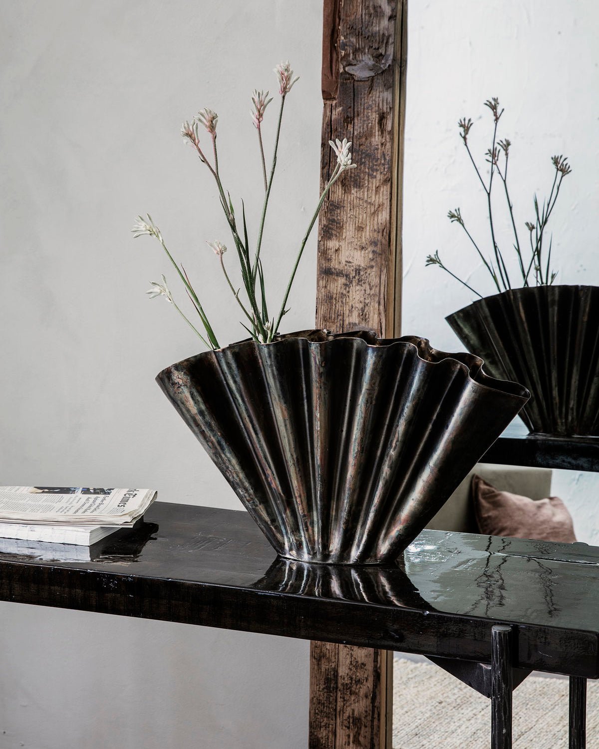House Doctor Vase Flood antikes braun - Sir Henrys