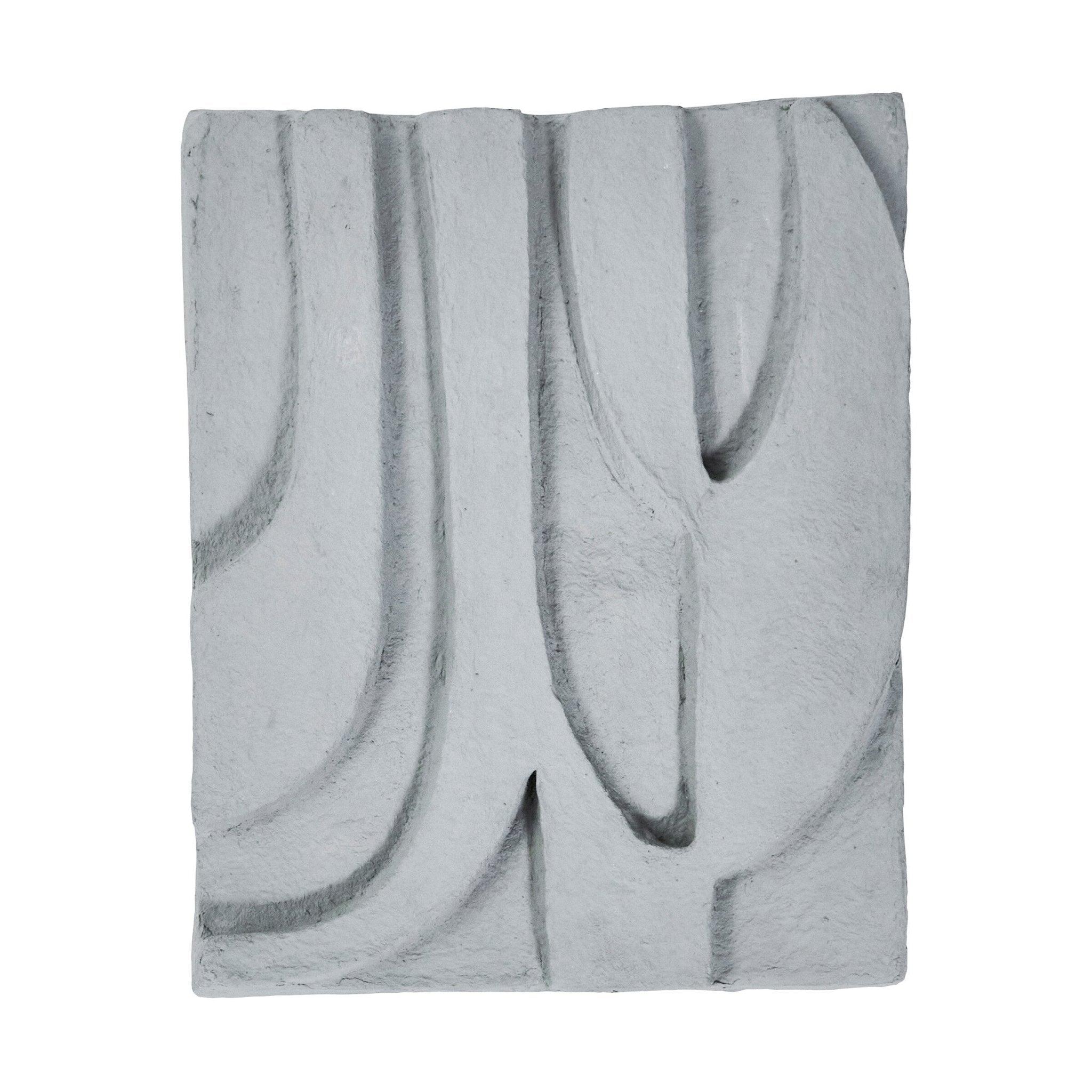 House Doctor Wandkunst MACHIE grau | 50x40cm - Sir Henrys