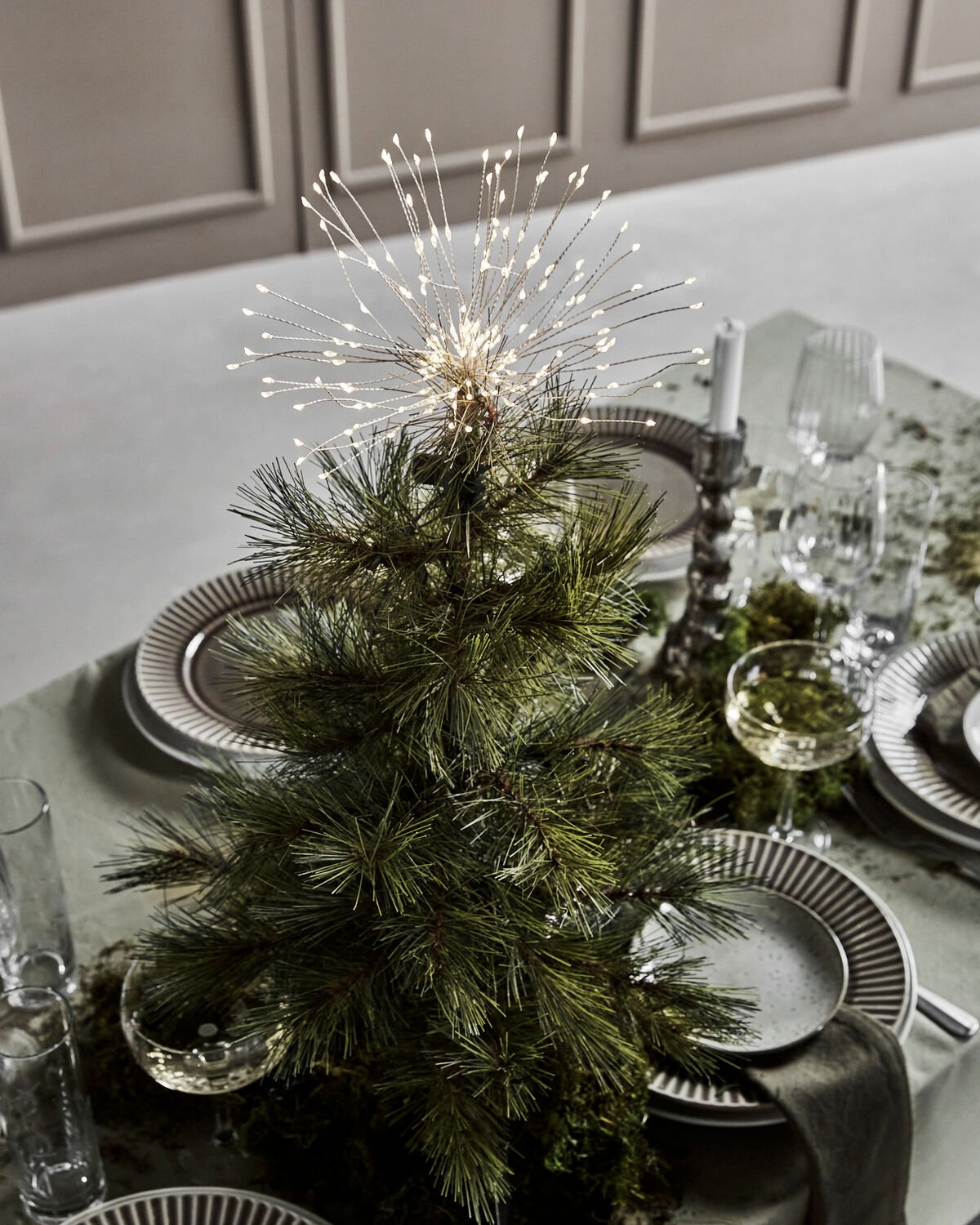 House Doctor Weihnachtsbaumstern GLOW silber | Ø 30cm - Sir Henrys