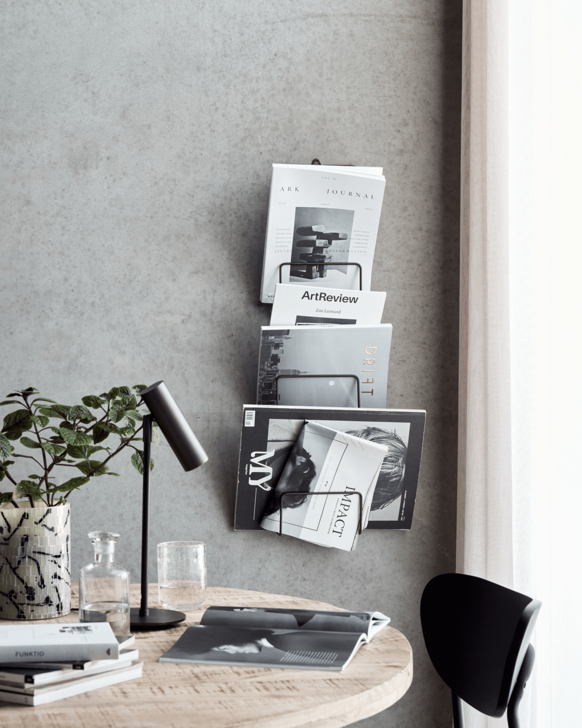 House Doctor Zeitschriftenhalter MAG antikbraun - Sir Henrys