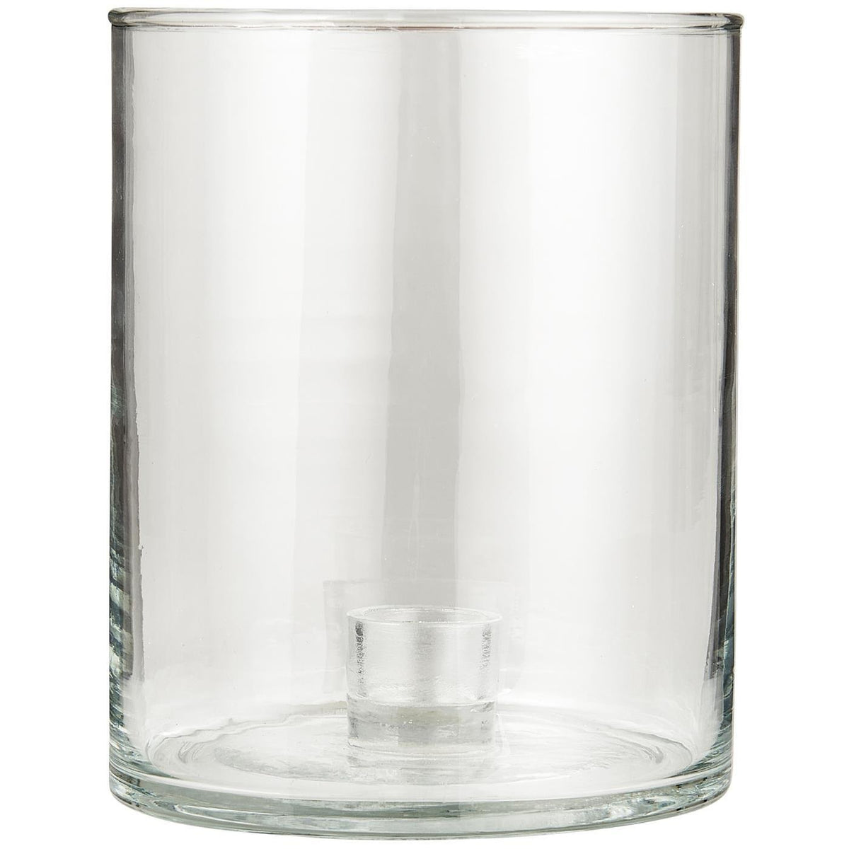 IB Laursen Windlicht GLAS Kerzenhalter fixiert für Stabkerze Ø2,2cm | Ø12x15cm - Sir Henrys