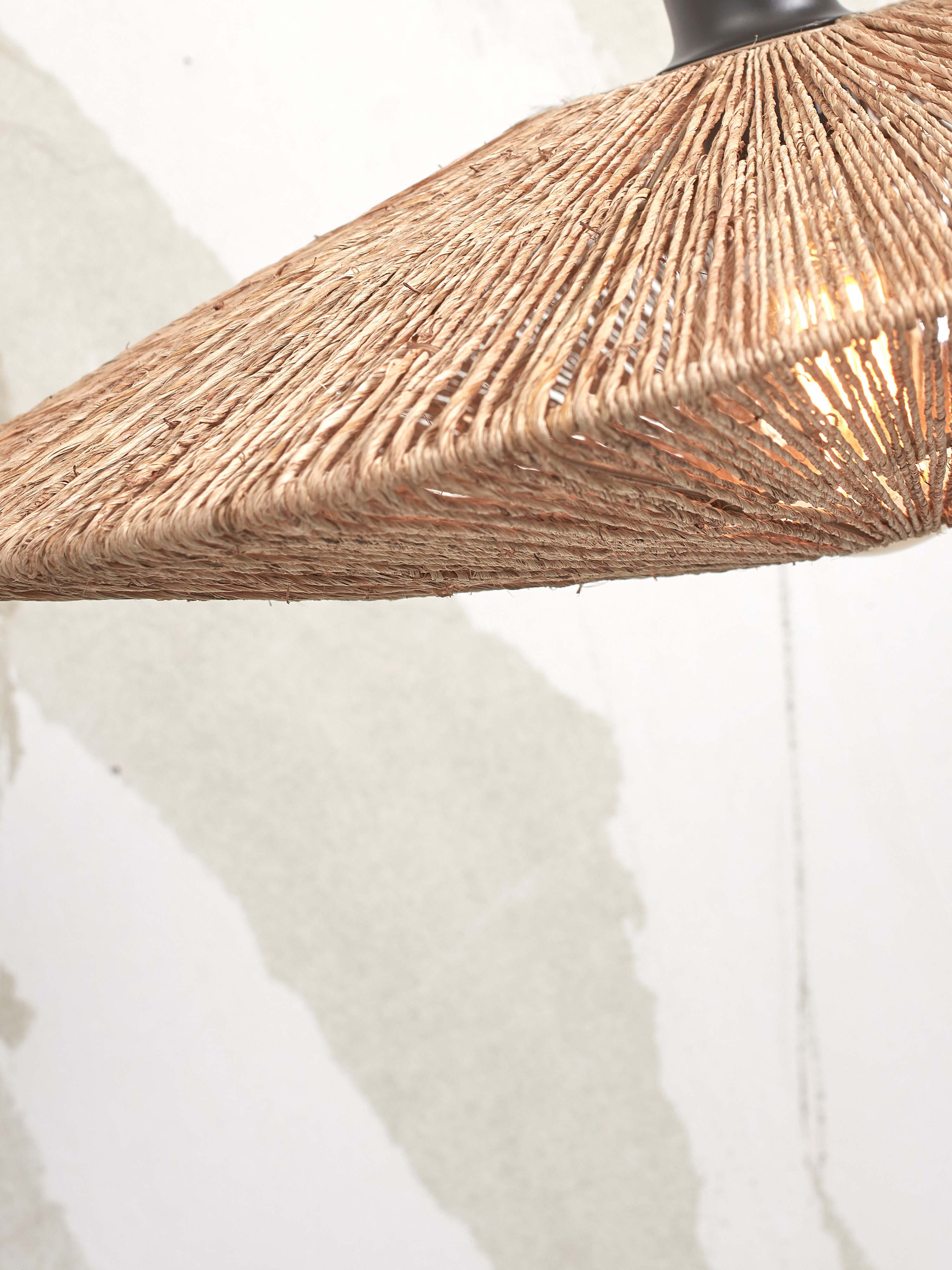 Good&Mojo Deckenlampe IGUAZU braun | 55x55x14cm
