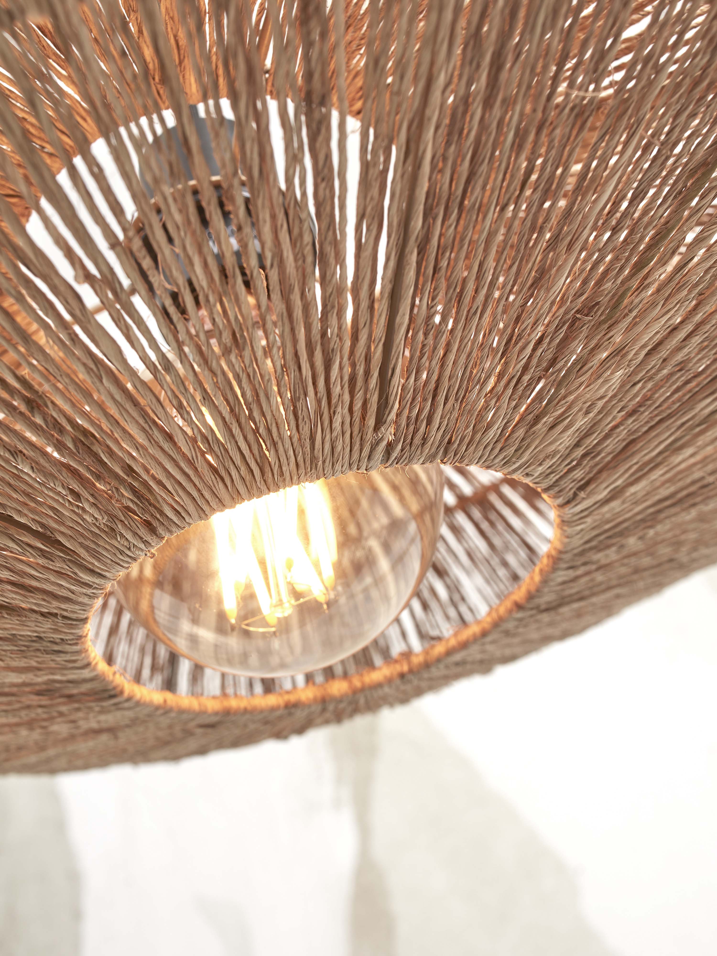 Good&Mojo Stehlampe IGUAZU braun | 78x55x176cm