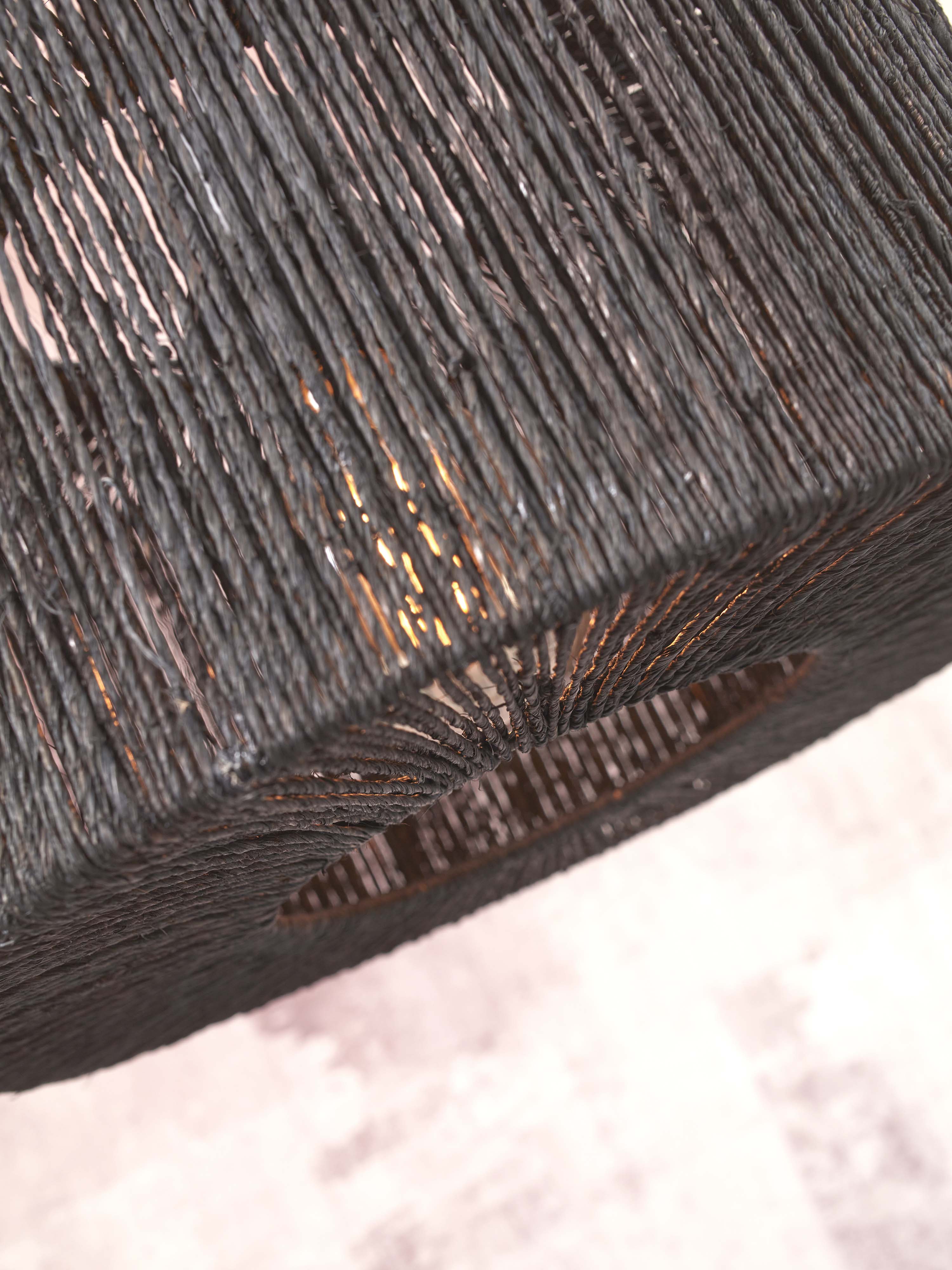 Good&Mojo Stehlampe IGUAZU schwarz | 57x31x150cm