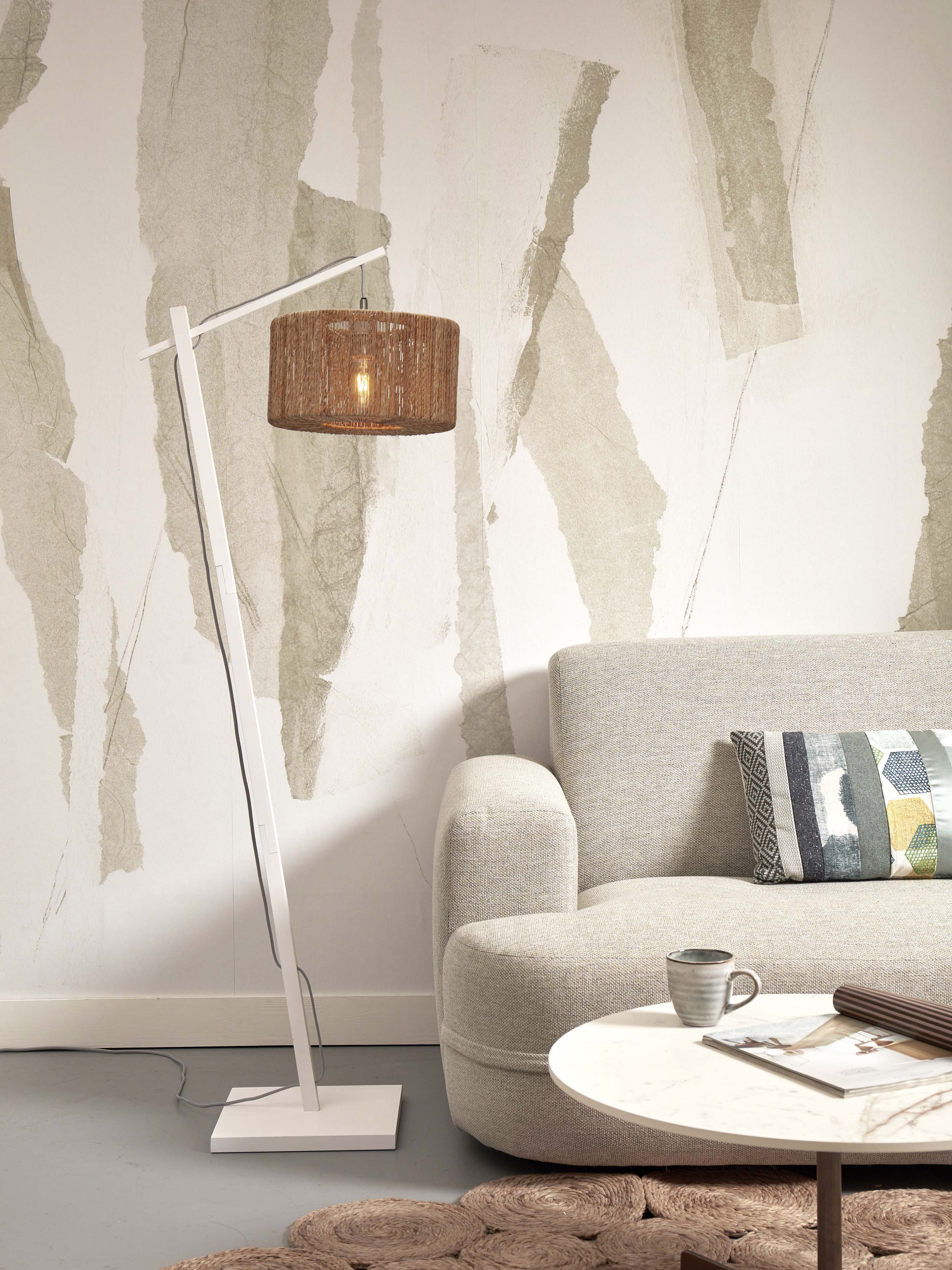 Good&Mojo Stehlampe IGUAZU braun | 57x31x150cm