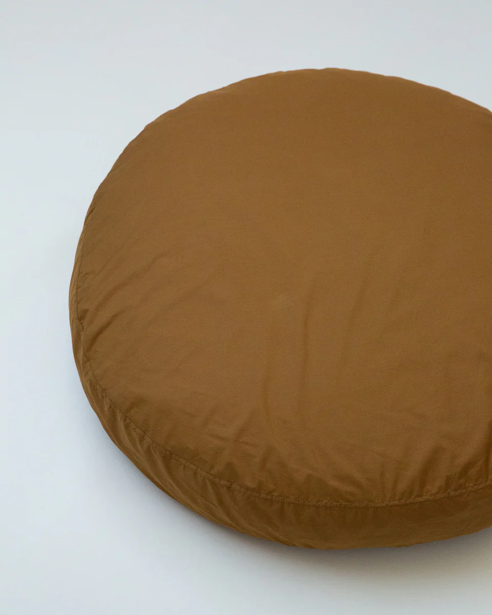 Suite702 Kissenbezug Really bigDot KHAKI GOLD | Ø80cm