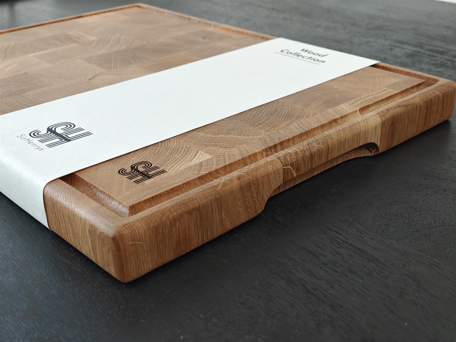 SirHenrys Schneidebrett WOOD Eiche | 30x40cm